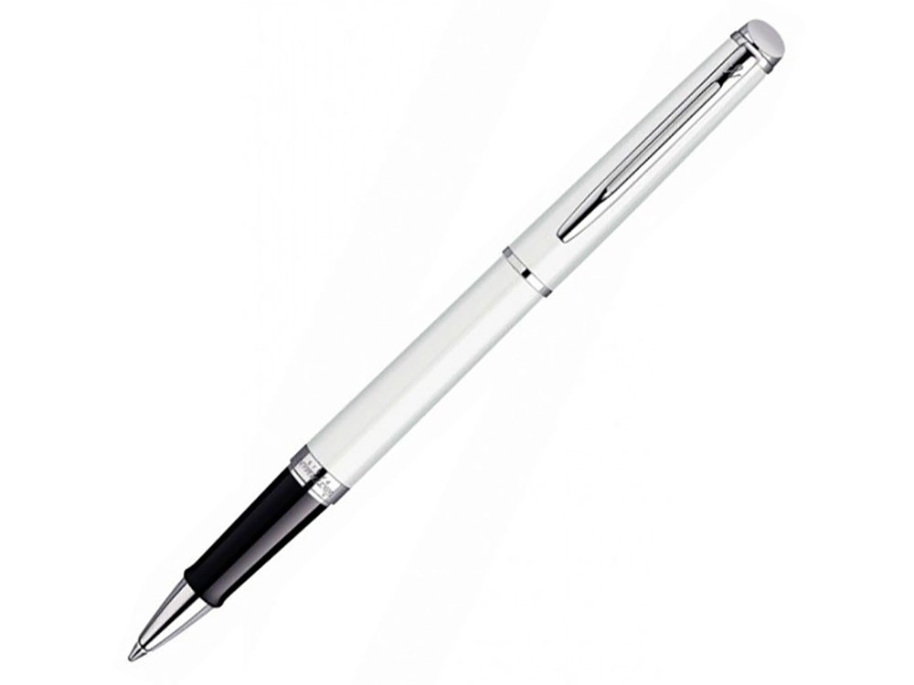 Ручка роллер Hemisphere White CТ F с логотипом Waterman | Print Logo