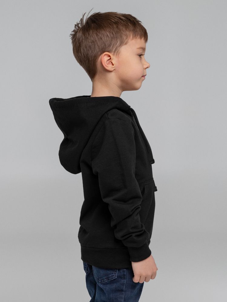 Худи детское Kirenga Kids 2.0, черное, 10 лет