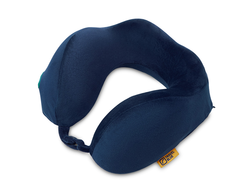Подушка для путешествий массажная Massage Tranquility Pillow с логотипом Travel Blue | Print Logo