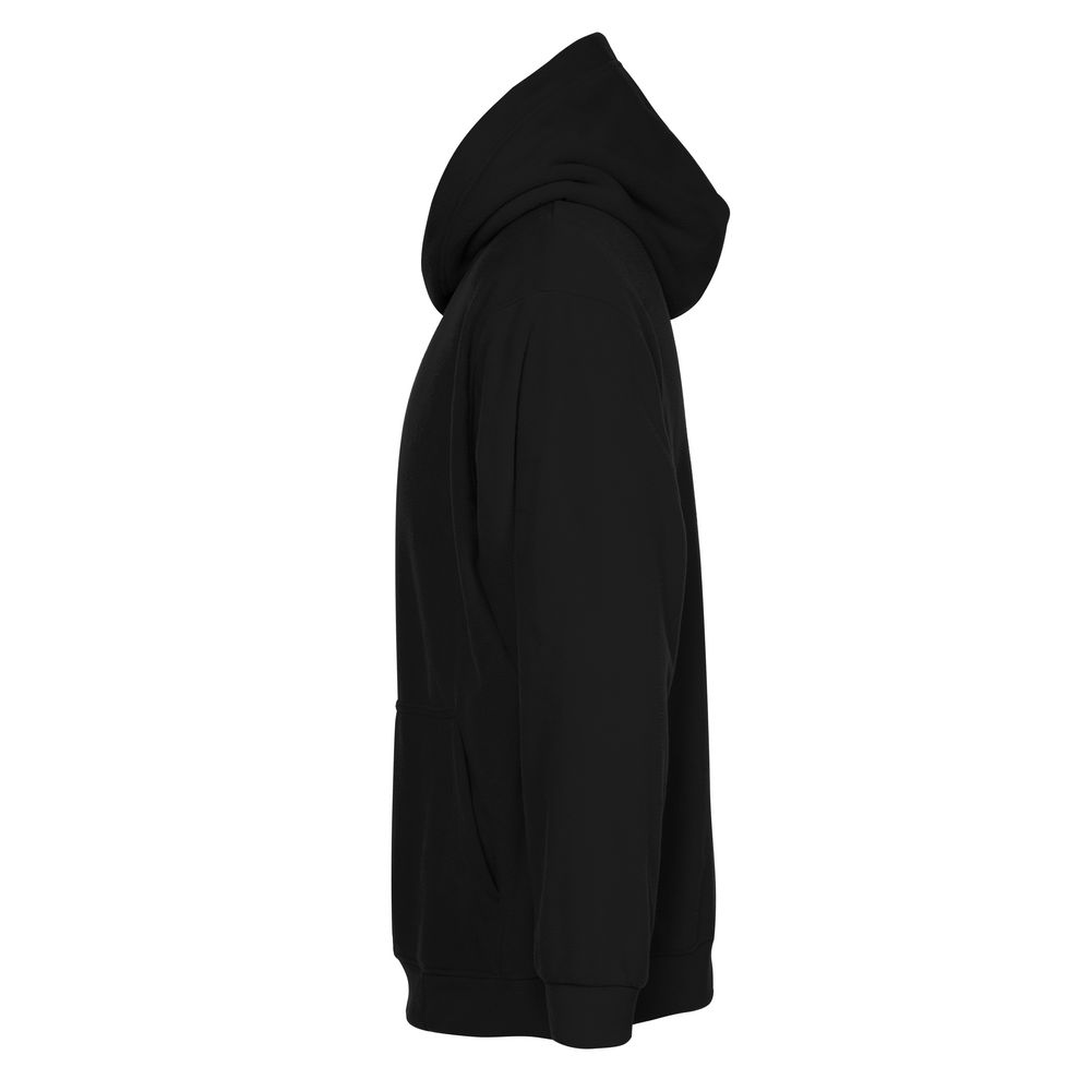 Худи флисовое унисекс Manakin, черное, размер M/L