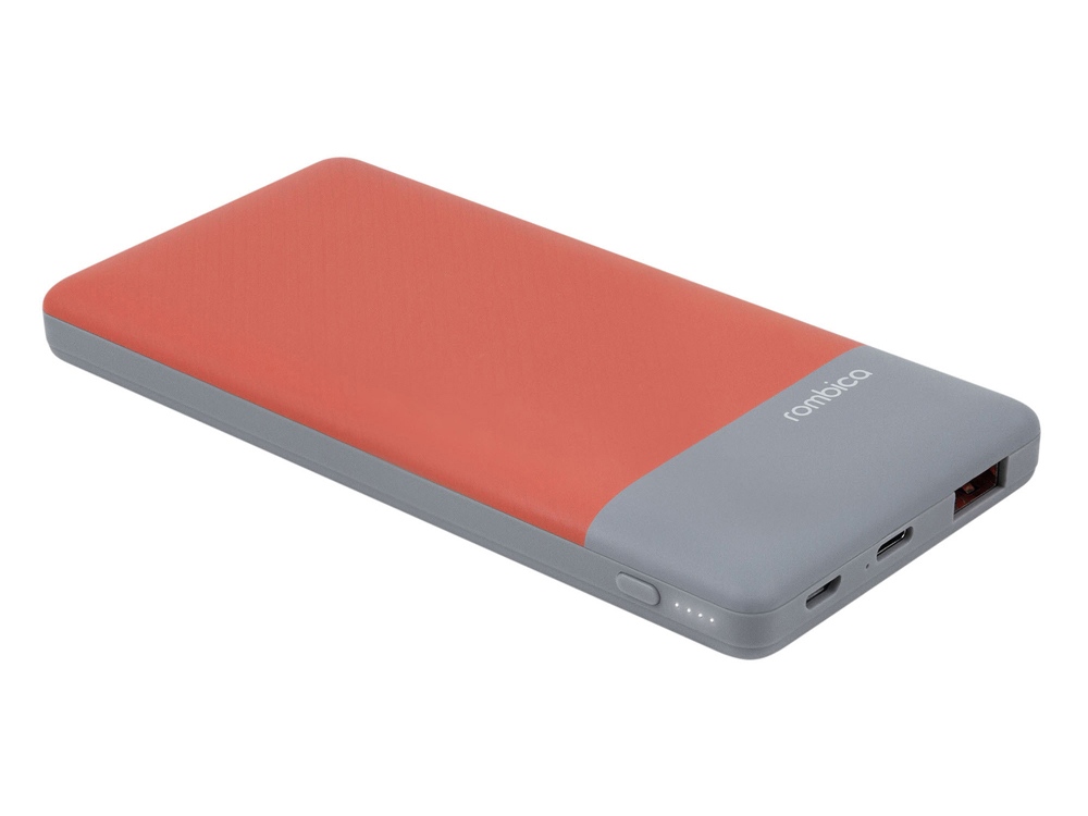 Внешний аккумулятор NEO Charge 5C, 10000 mAh с логотипом Rombica | Print Logo