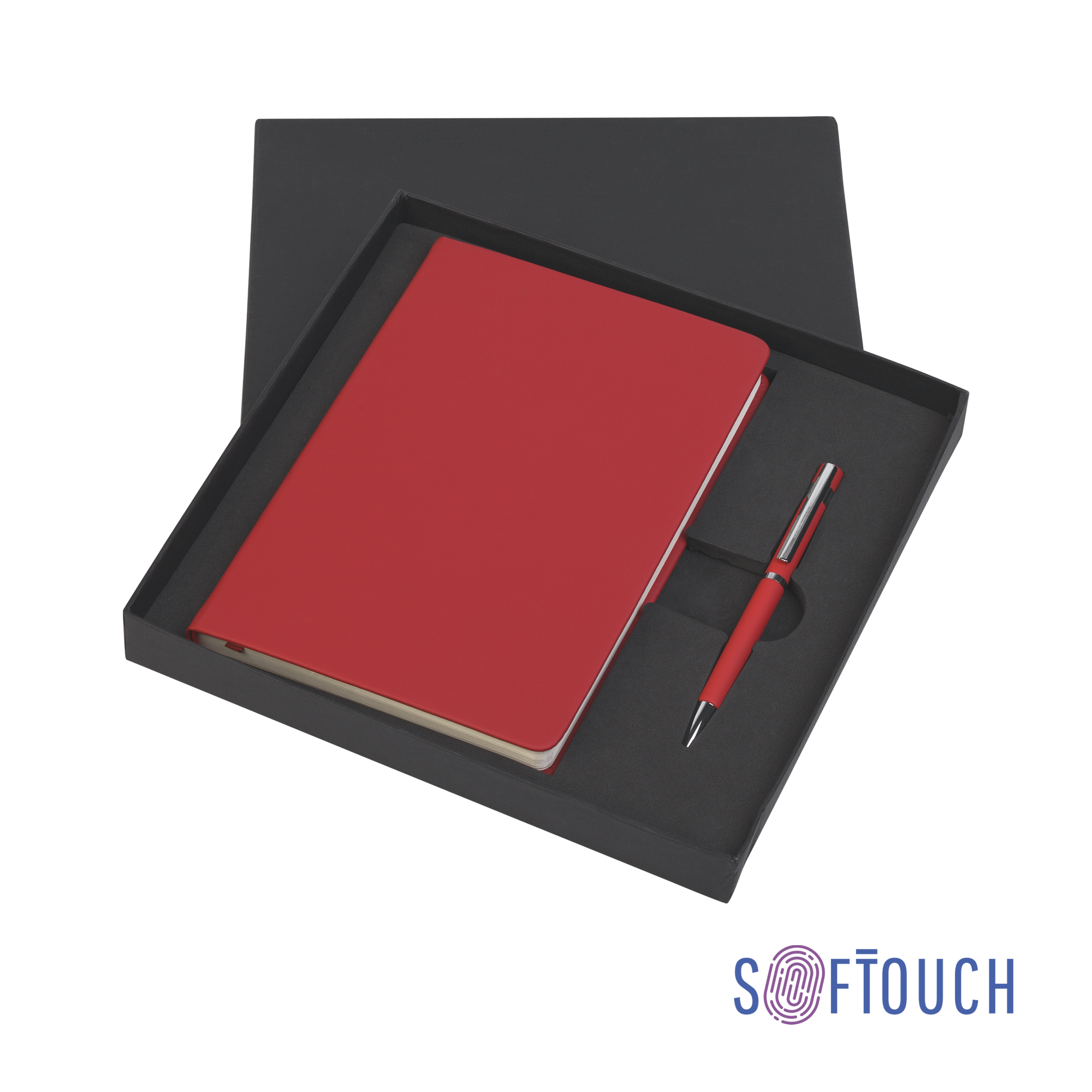 Набор подарочный "Неаполь", покрытие soft touch фото на сайте Print Logo.