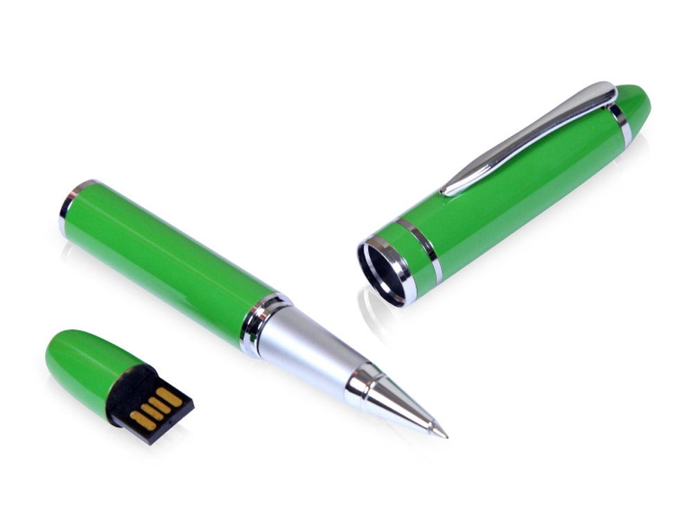 USB 2.0- флешка на 64 Гб в виде ручки с мини чипом с логотипом  | Print Logo