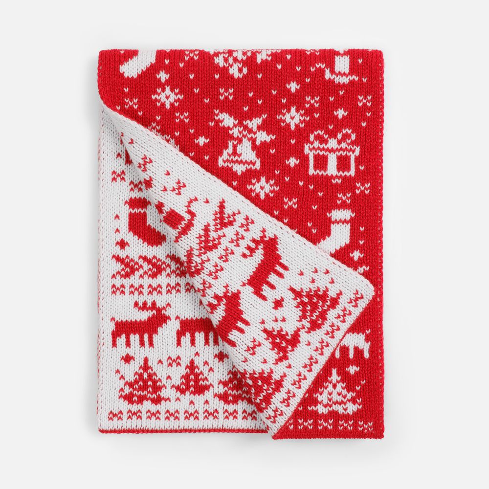 Шарф Holidale с логотипом teplo | Print Logo