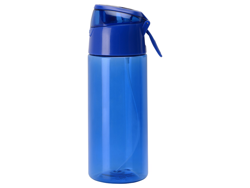 Спортивная бутылка с пульверизатором Spray, 600мл, Waterline, синий (Р)