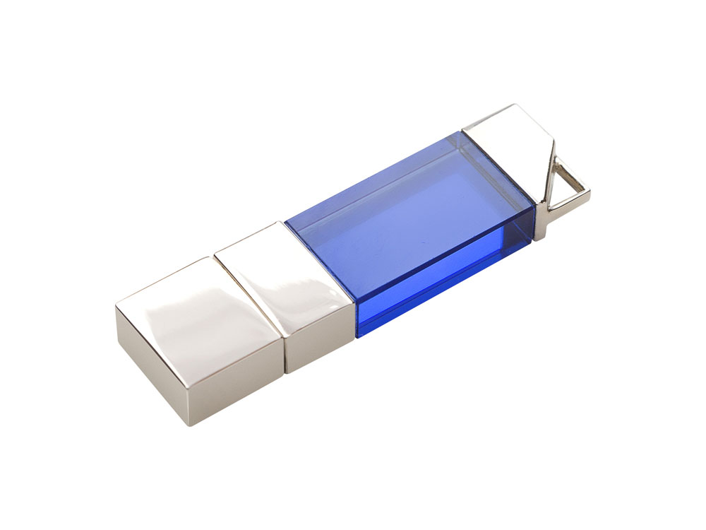 USB 2.0- флешка на 32 Гб кристалл мини с логотипом  | Print Logo