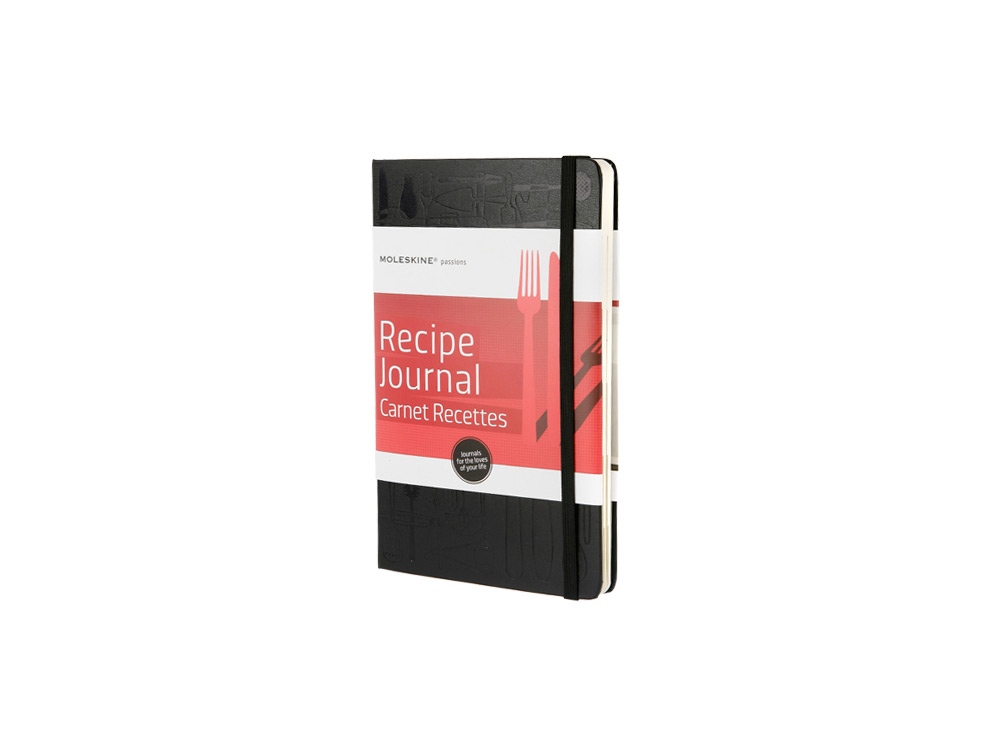 Записная книжка Passion Recipe (Рецепты), Large с логотипом Moleskine | Print Logo