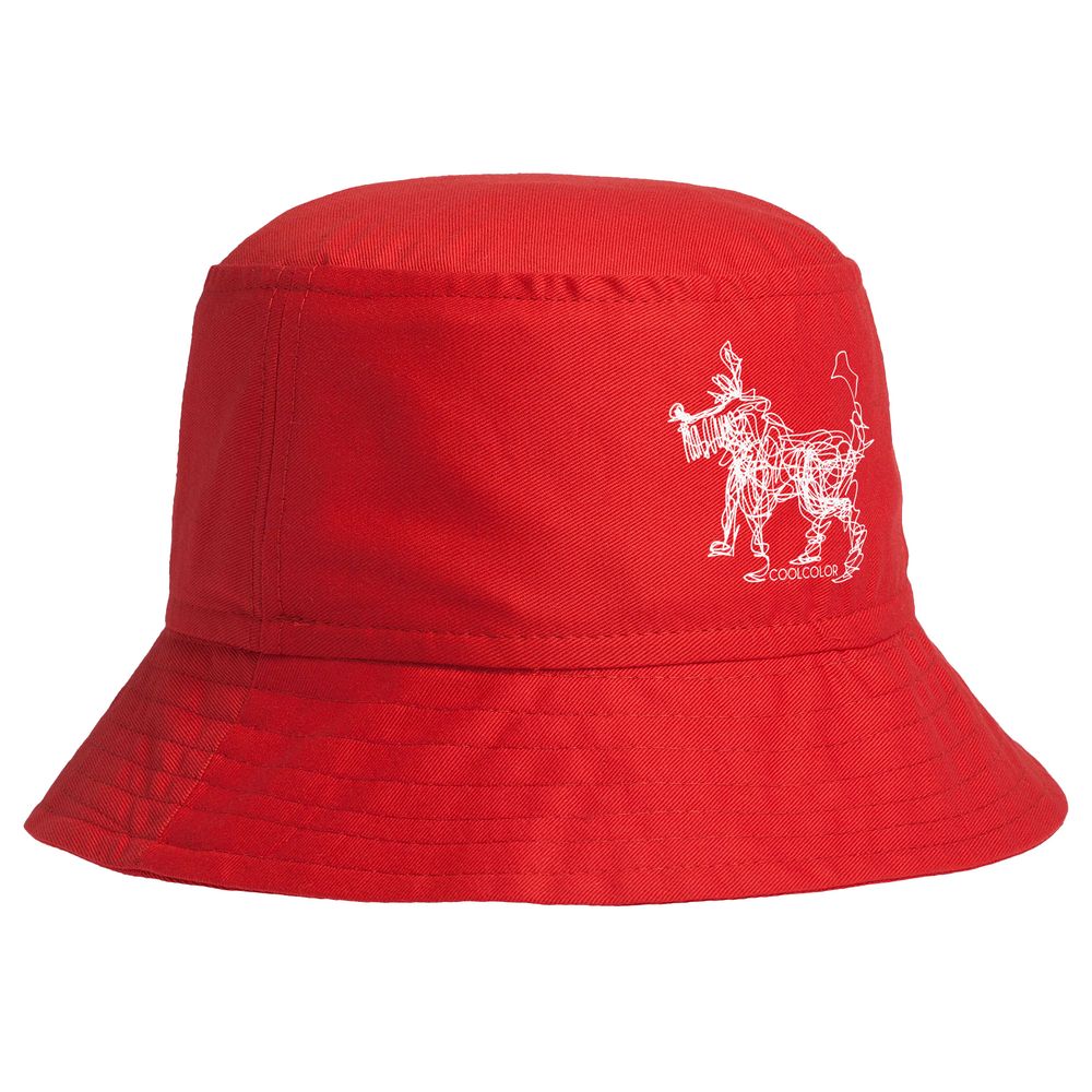 Панама «Собака Каляка» — пример нанесения логотипа (CoolColor) | Print Logo