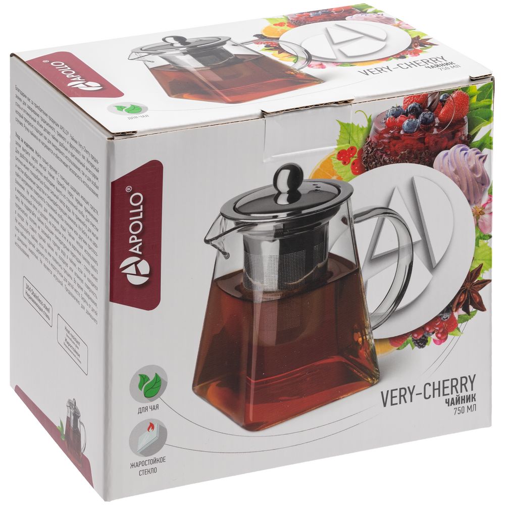 Чайник Very-Cherry фото на сайте Print Logo.