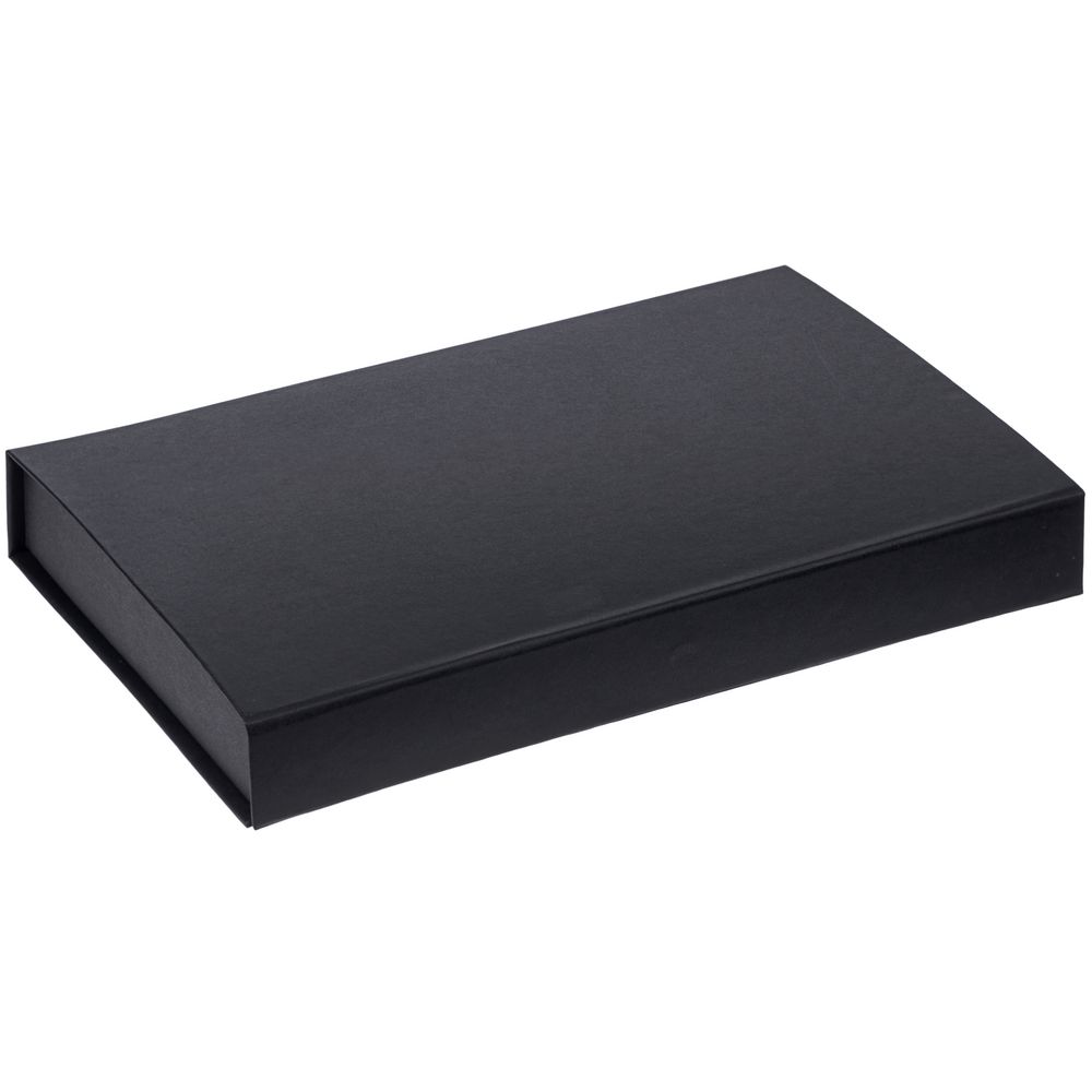 Коробка Silk с ложементом под ежедневник 13x21 см, флешку и ручку, ver. 2 с логотипом  | Print Logo