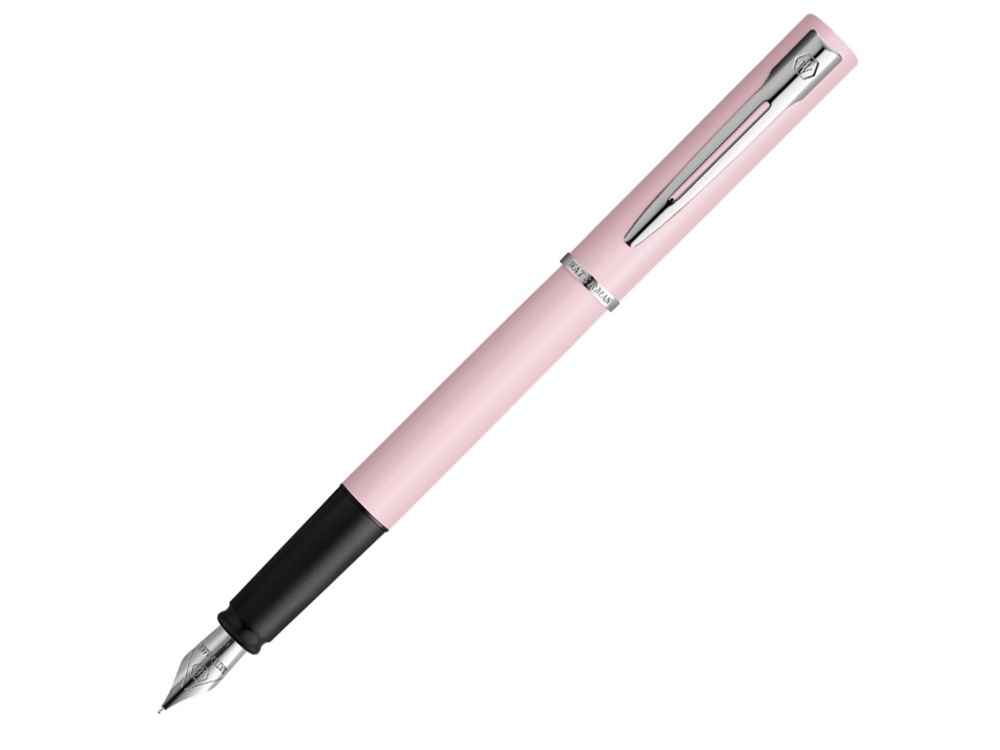 Ручка перьевая Allure Pink CT с логотипом Waterman | Print Logo