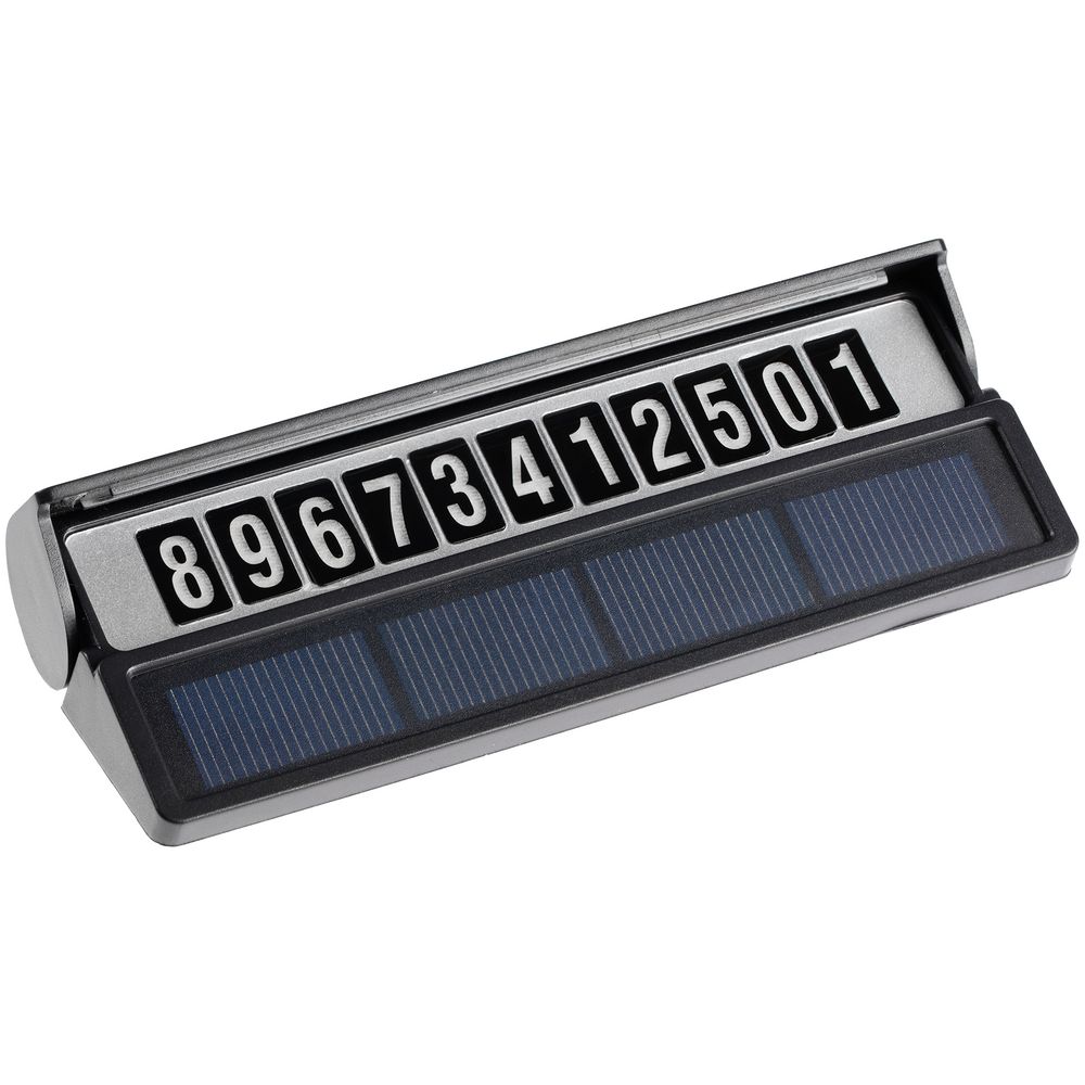 Парковочная визитка Litera Solar с логотипом  | Print Logo