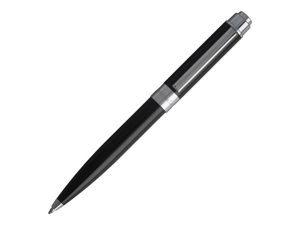 Ручка шариковая Scribal Black с логотипом Christian Lacroix | Print Logo