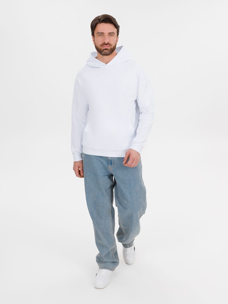 Худи оверсайз унисекс Outshine, белое, размер XL/2XL