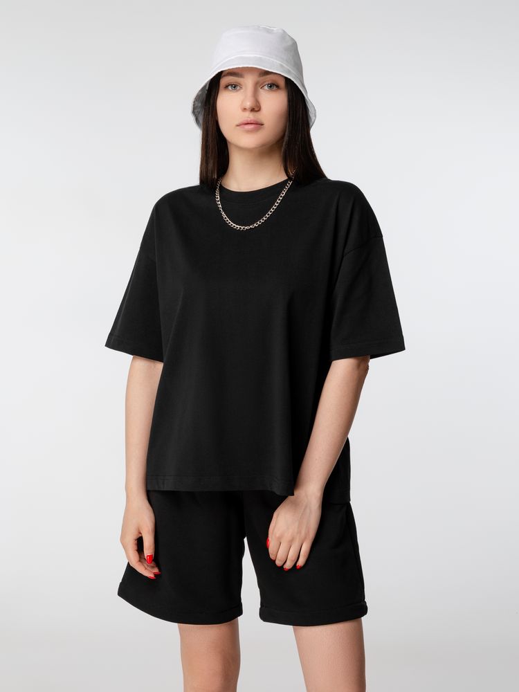 Футболка оверсайз женская Boxy Women, синяя (джинс), размер XL