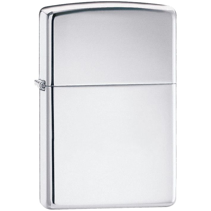 Зажигалка Zippo Classic High Polish с логотипом ZIPPO | Print Logo