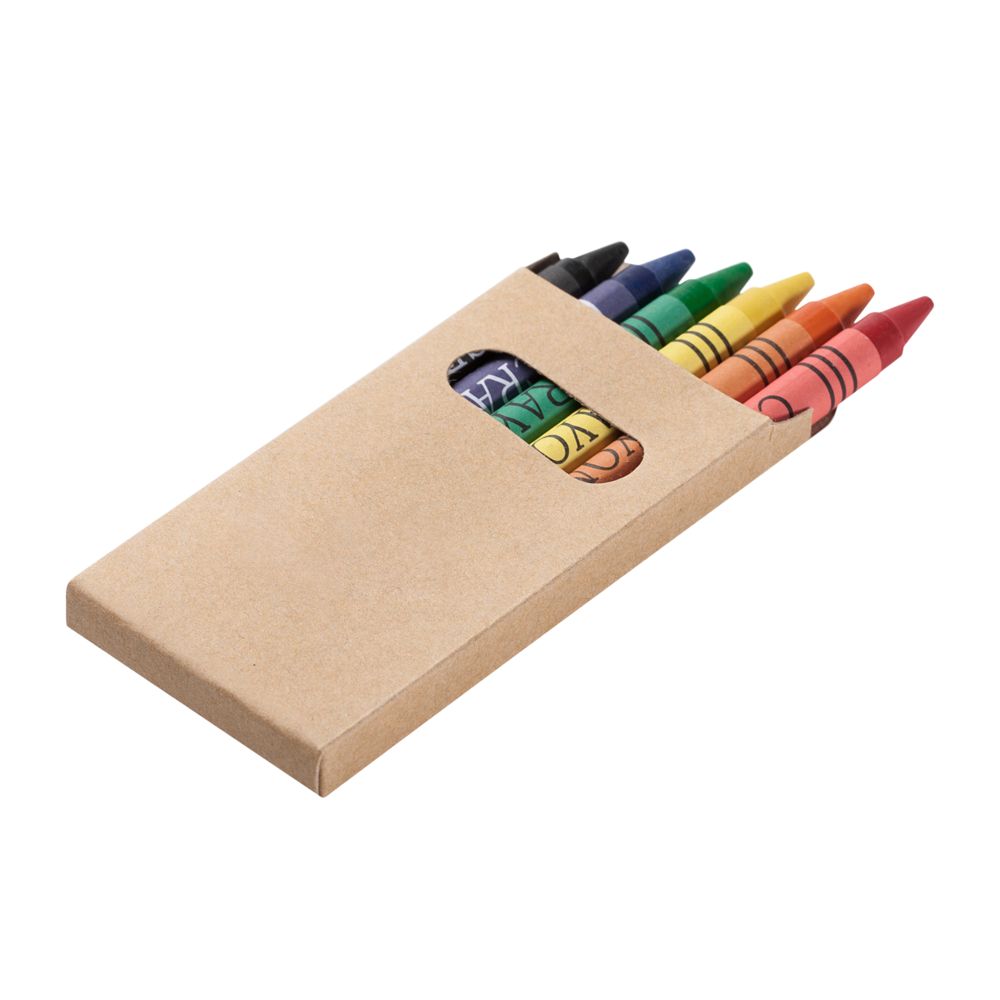 Набор восковых мелков Pencilvania Wax с логотипом  | Print Logo