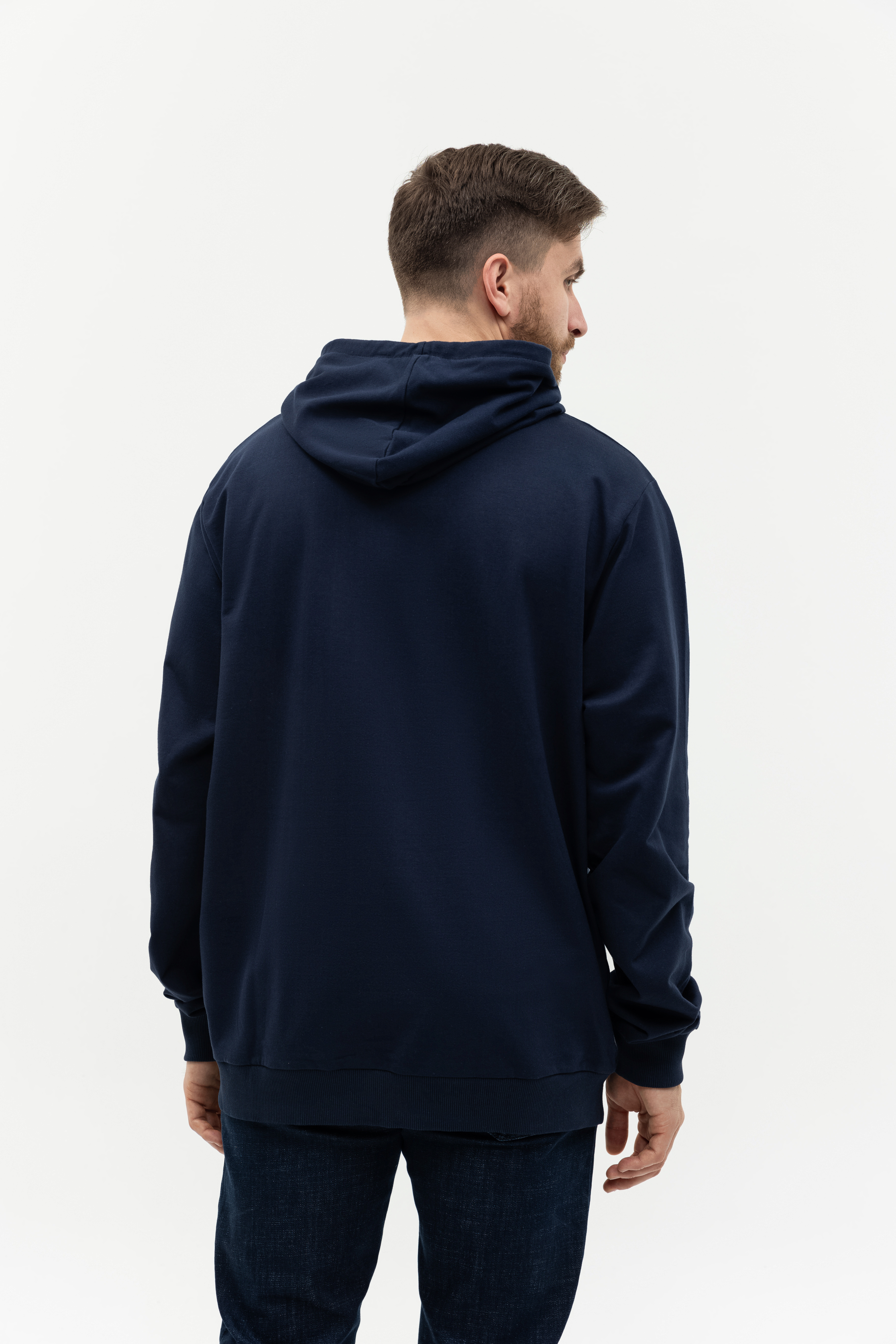 Худи унисекс STAN футер без начёса 260, 23, Тёмно-синий,  (46)  (56/XXXL)