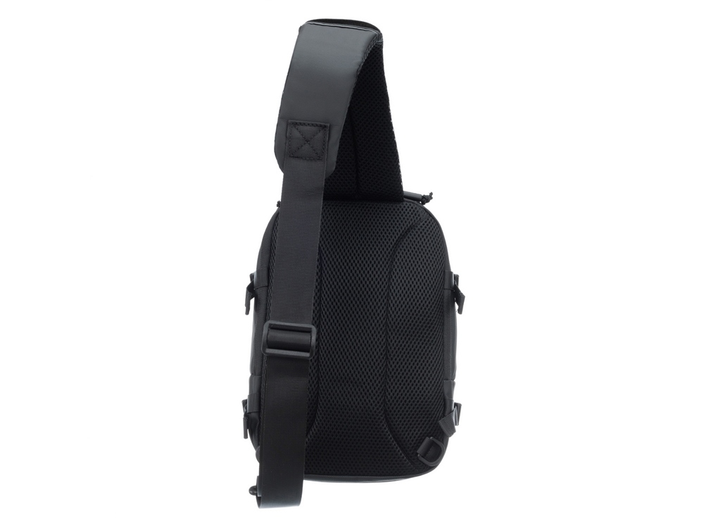 Рюкзак на одно плечо TORBER Xtreme, белый/чёрный, 20 х 8 х 31 см, 5л