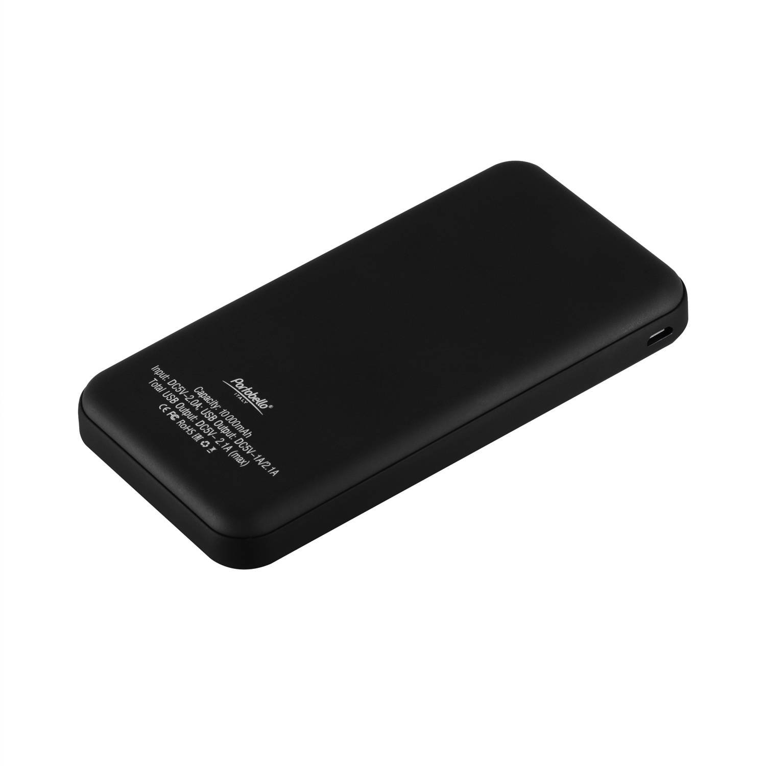 Внешний аккумулятор с подсветкой Старлайт Плюс PB (Starlight Plus PB) 10000 mAh, черный