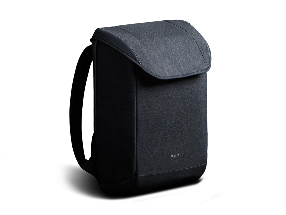 Водостойкий антикражный рюкзак Clickpack для ноутбука 15.6 с логотипом Korin | Print Logo