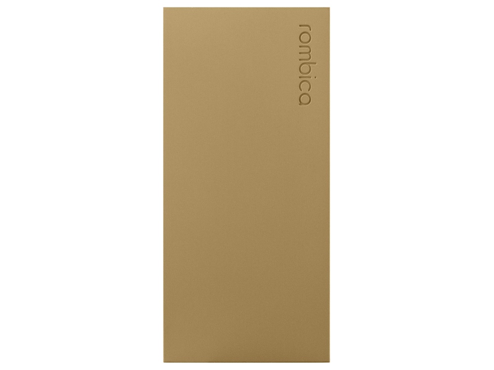 Внешний аккумулятор Rombica NEO ARIA Amber, 10000мАч, Soft-touch, PD, QCharge, Type-C, янтарный