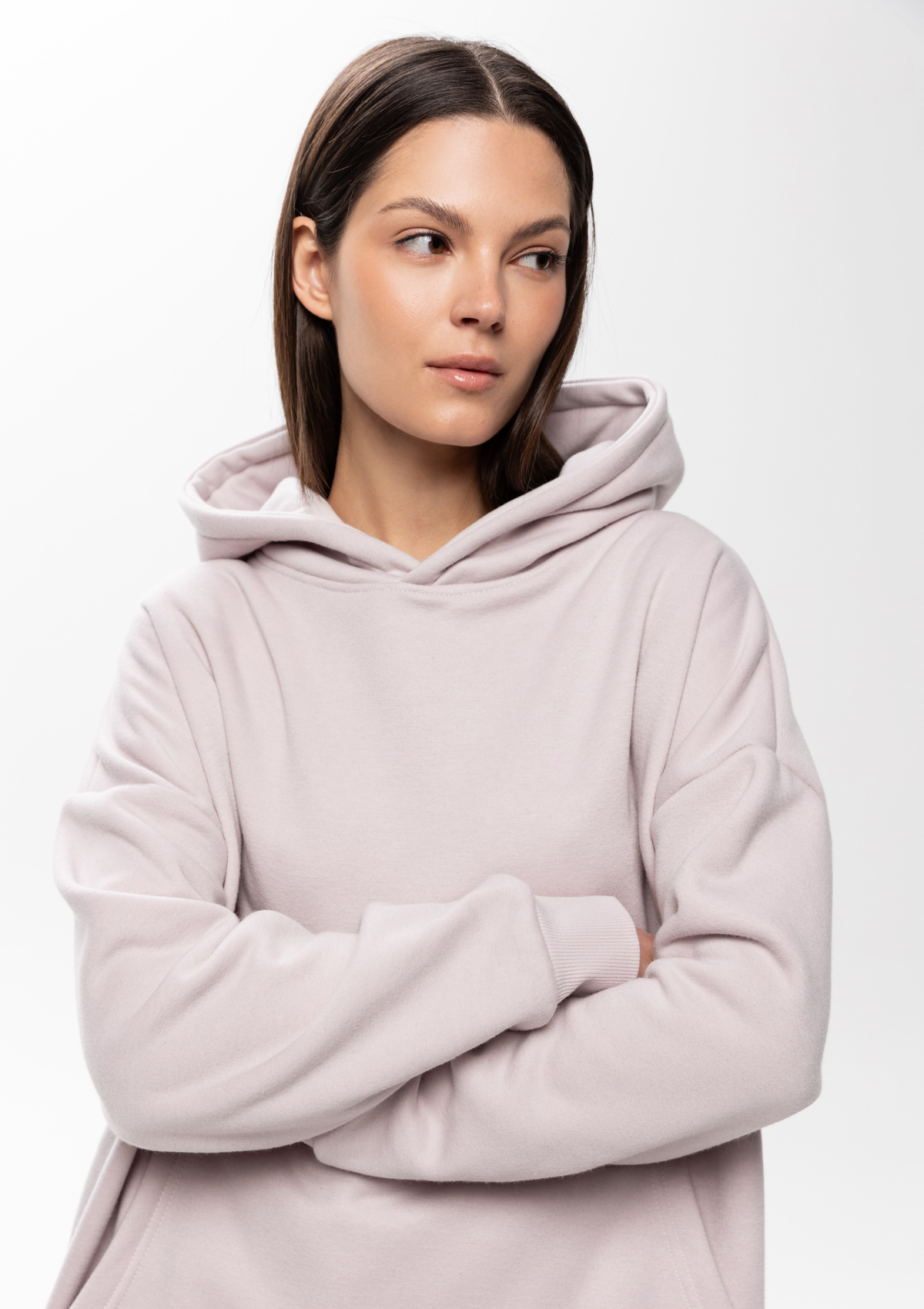 Худи унисекс STAN оверсайз интерсофт 320, 69, Кремовый,  (52)  (54/XXL)