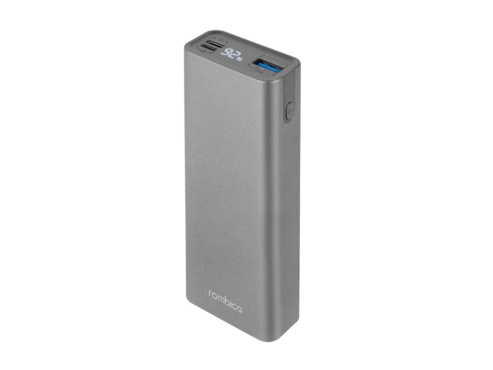 Внешний аккумулятор для смартфонов и ноутбуков NEO PRO-100С, 9600 mAh, 45 Вт с логотипом Rombica | Print Logo