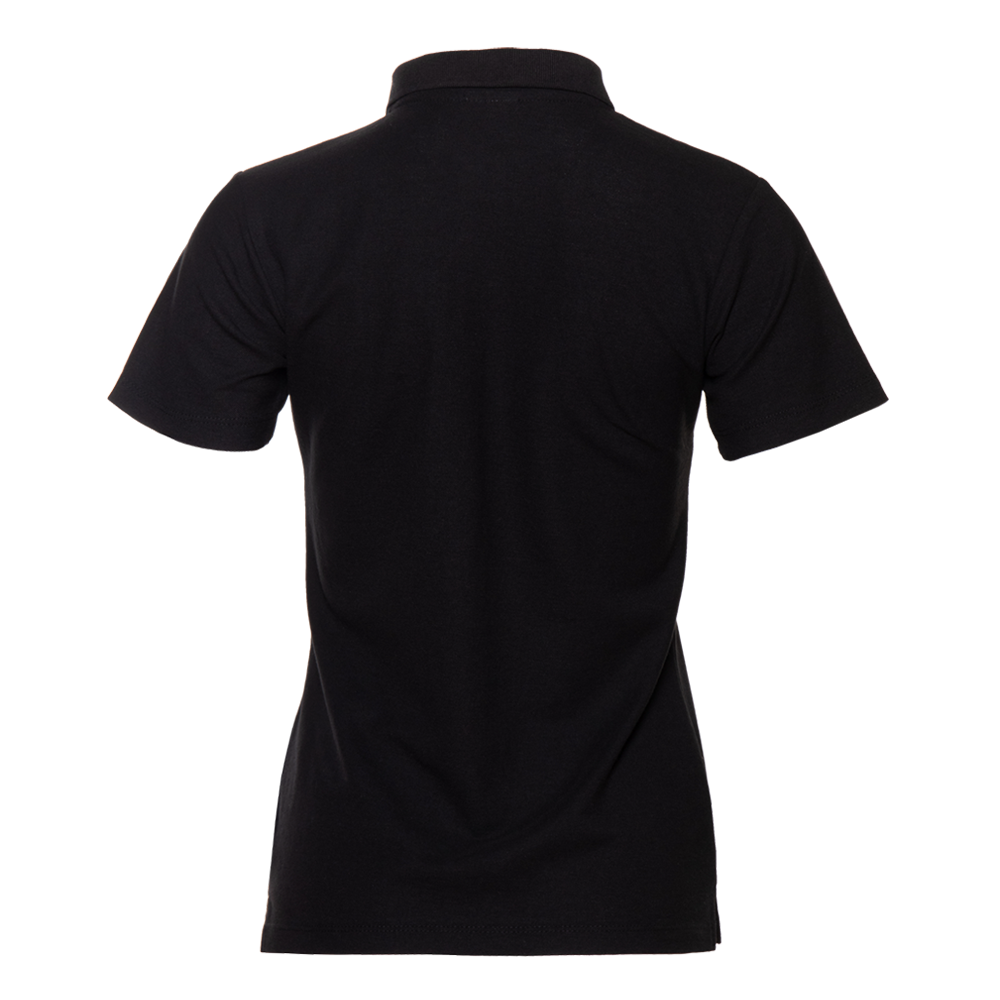 Рубашка поло женская STAN хлопок/полиэстер 185, 04WL, Чёрный,  (20)  (52/XXL)