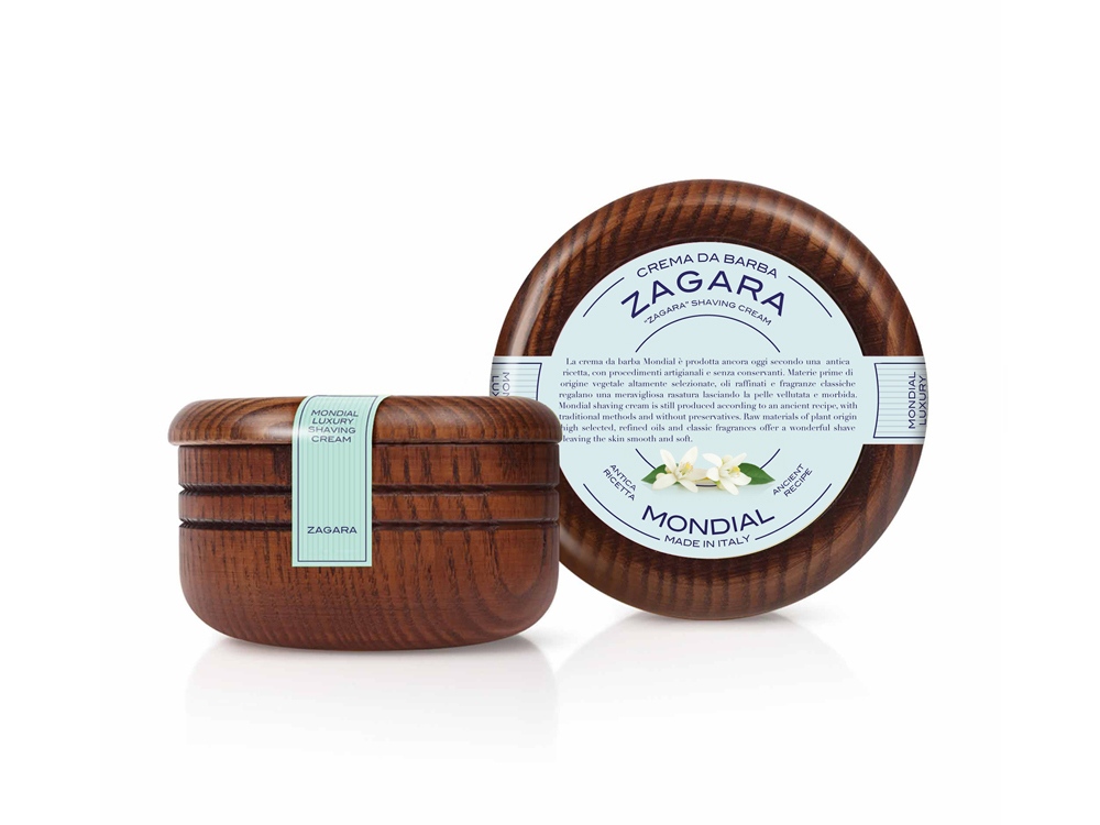 Крем для бритья ZAGARA с ароматом флёрдоранжа, 140 мл с логотипом MONDIAL | Print Logo