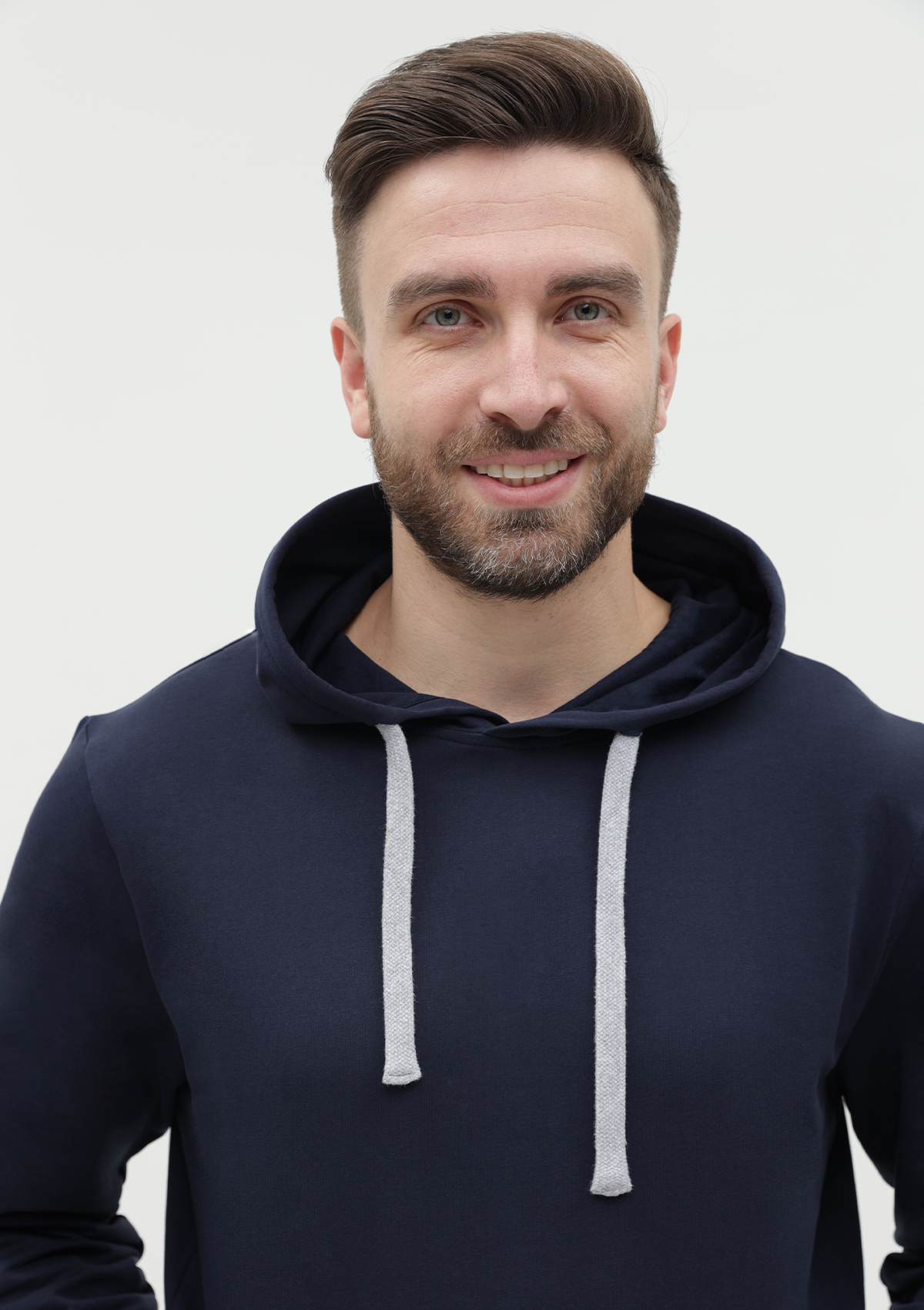 Худи унисекс STAN футер без начёса 260, 23, Тёмно-синий,  (46)  (56/XXXL)