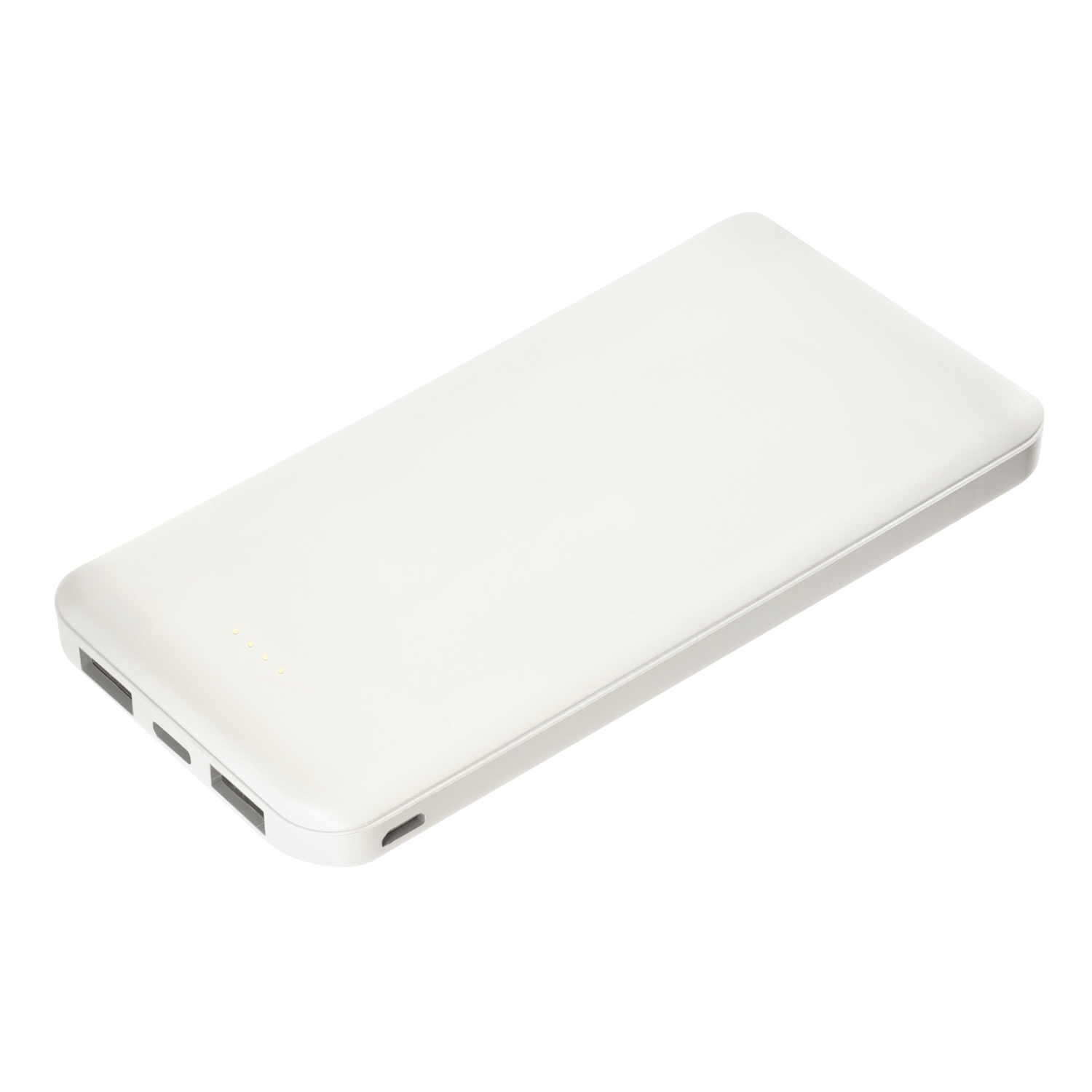 Внешний аккумулятор Элари Плюс (Elari Plus) 10000 mAh, белый с логотипом Portobello Внешние Аккумуляторы | Print Logo