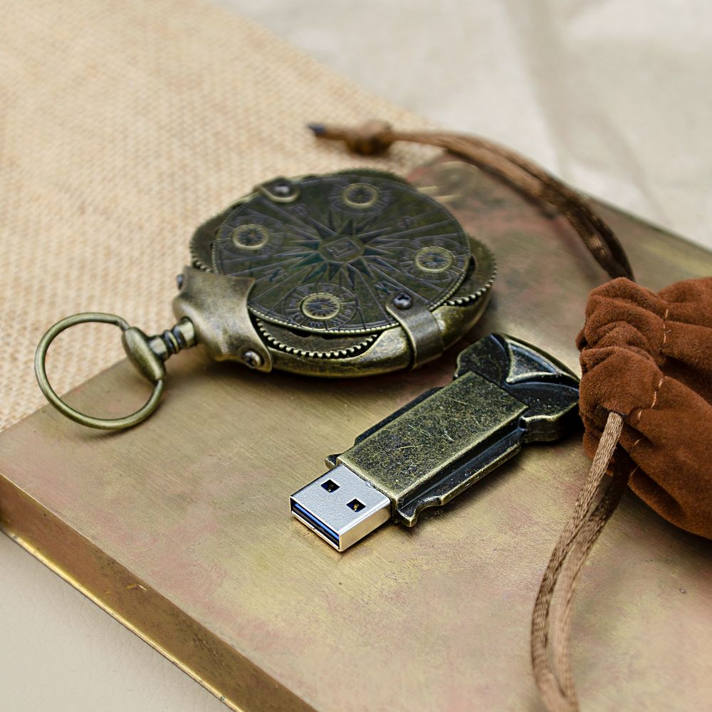 Флешка «Криптекс»® Compass Lock