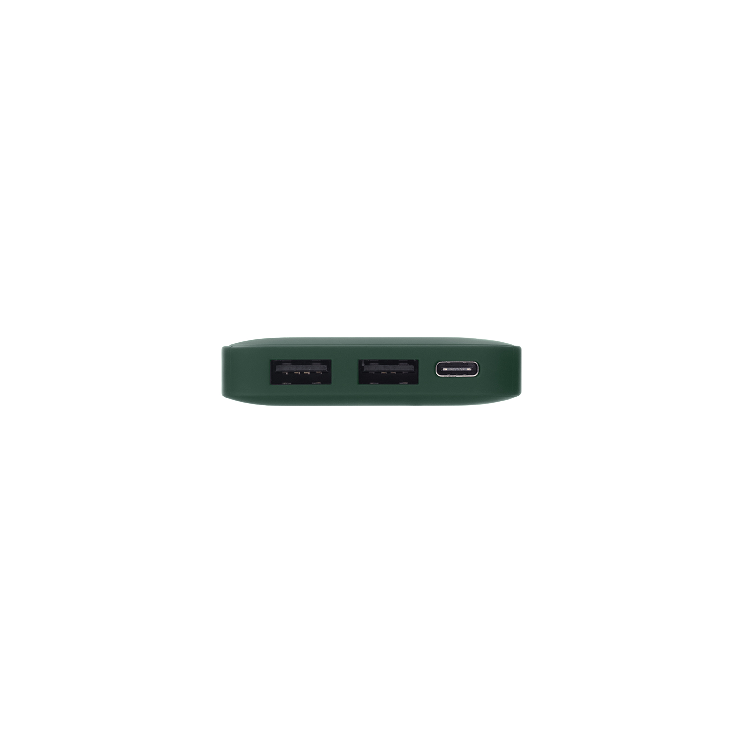 Внешний аккумулятор с подсветкой Анкор (Ancor) 5000 mAh, зеленый