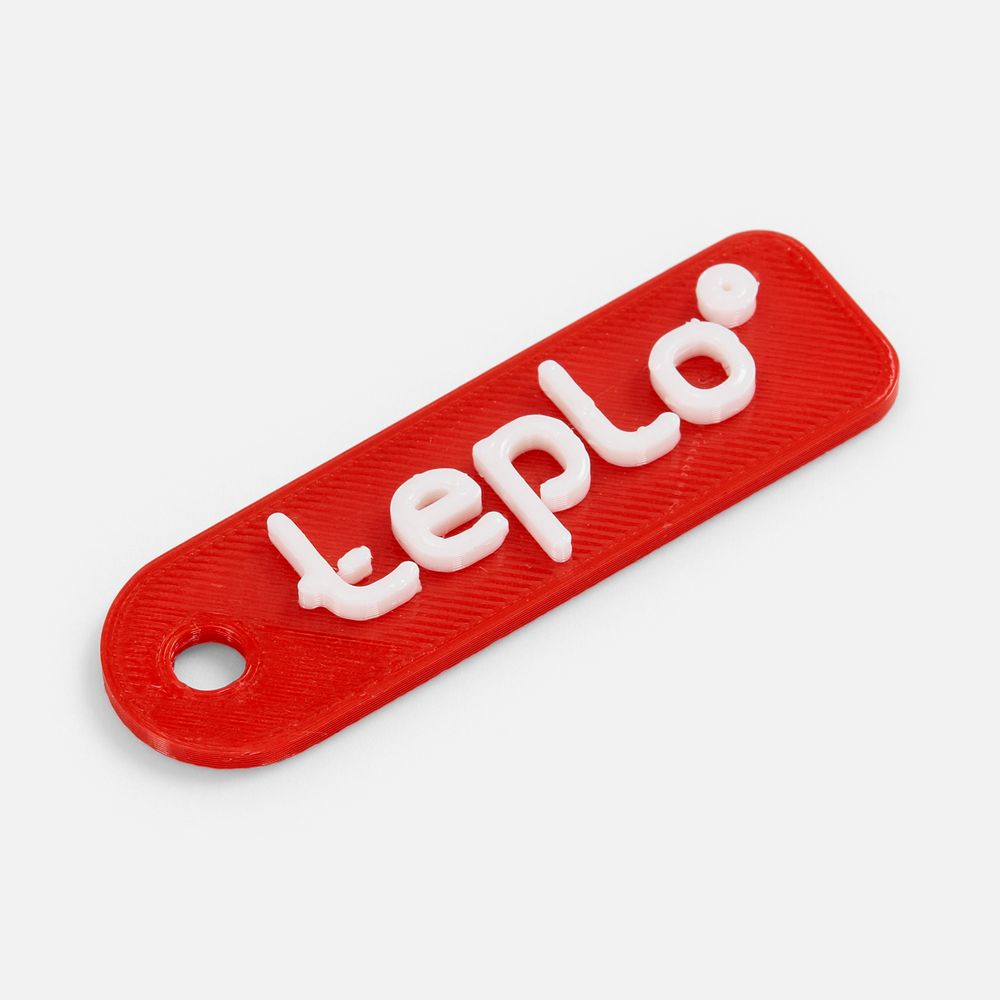 Подвеска Double, 3D-печать на заказ с логотипом  | Print Logo