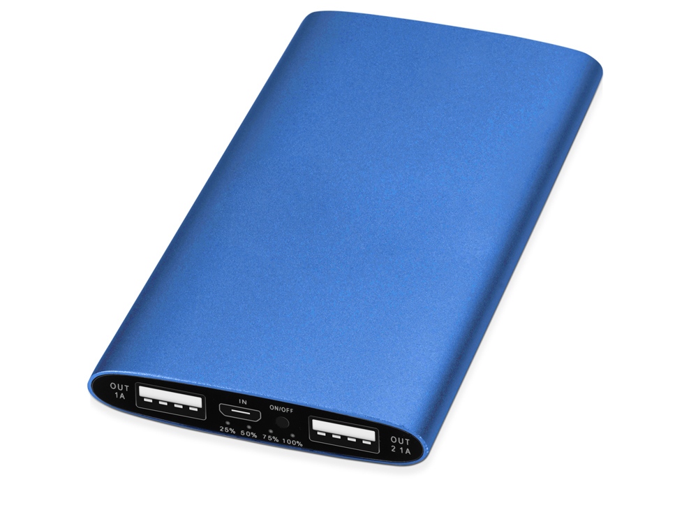 Внешний аккумулятор Мун, 4400 mAh с логотипом  | Print Logo