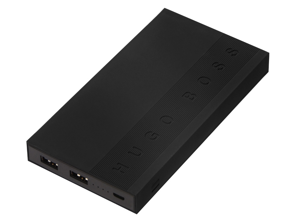 Внешний аккумулятор Edge, 10000 mAh с логотипом HUGO BOSS | Print Logo