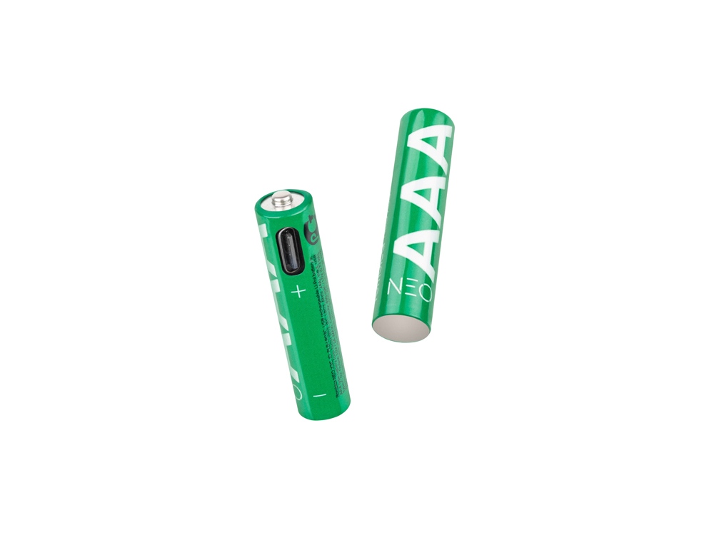 Аккумуляторные батарейки NEO X3C, ААА с логотипом Rombica | Print Logo