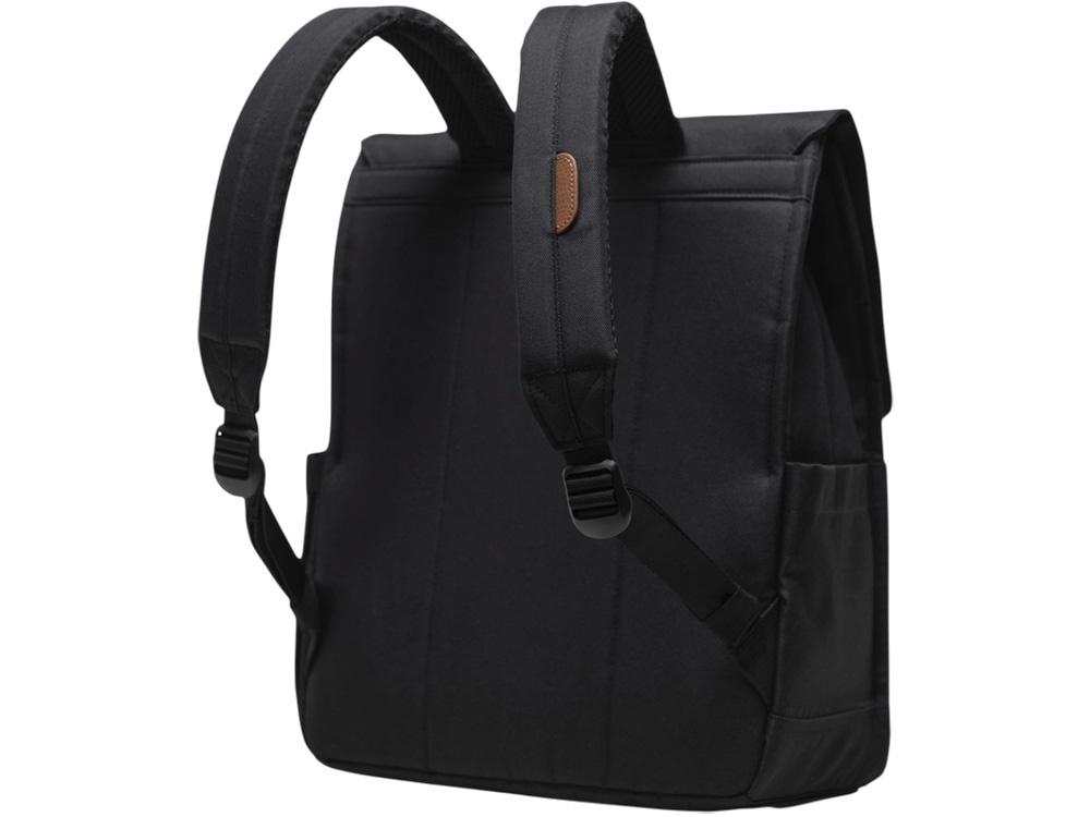 Herschel City рюкзак из переработанного материала объемом 16 л - сплошной черный