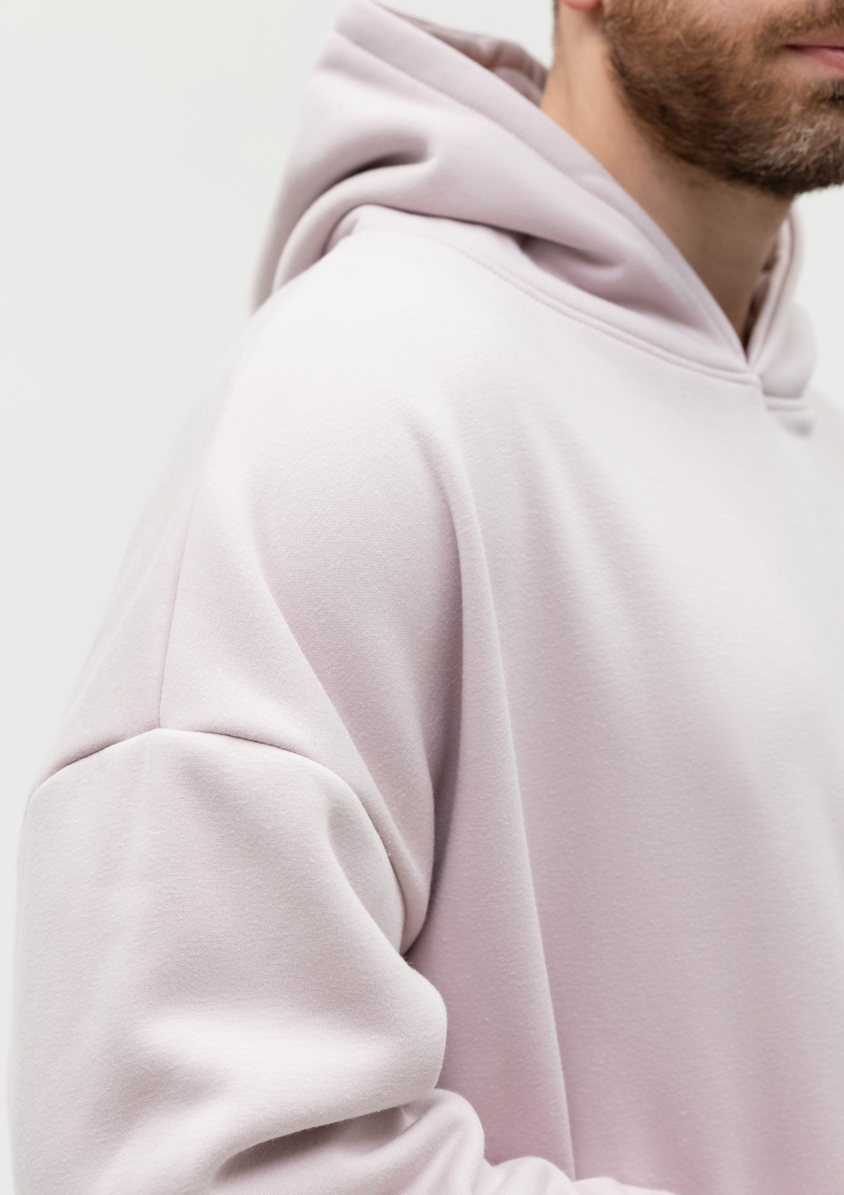 Худи унисекс STAN оверсайз интерсофт 320, 69, Кремовый,  (52)  (54/XXL)