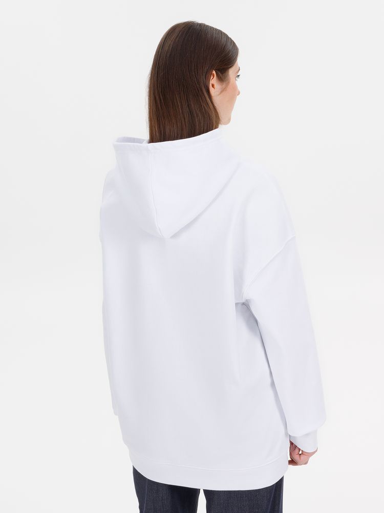 Худи оверсайз унисекс Outshine, белое, размер XL/2XL