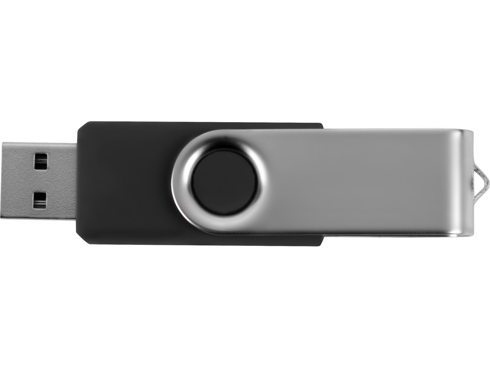 Флеш-карта USB 2.0 16 Gb Квебек, черный