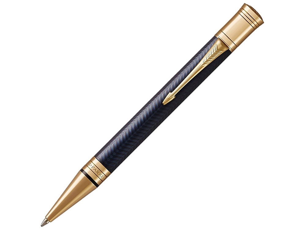 Ручка шариковая Duofold Prestige с логотипом Parker | Print Logo