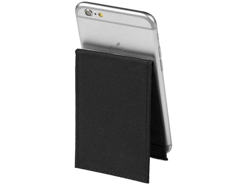 Кошелек-подставка для телефона с защитой от RFID считывания фото на сайте Print Logo.