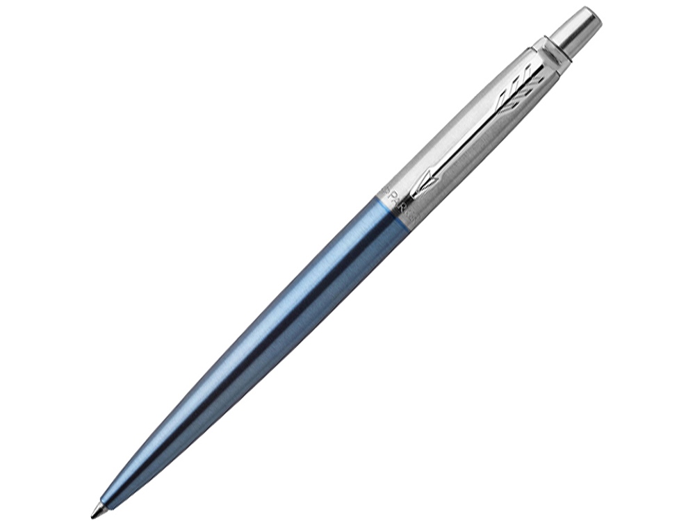 Ручка шариковая Parker Jotter Core Waterloo Blue CT фото на сайте Print Logo.