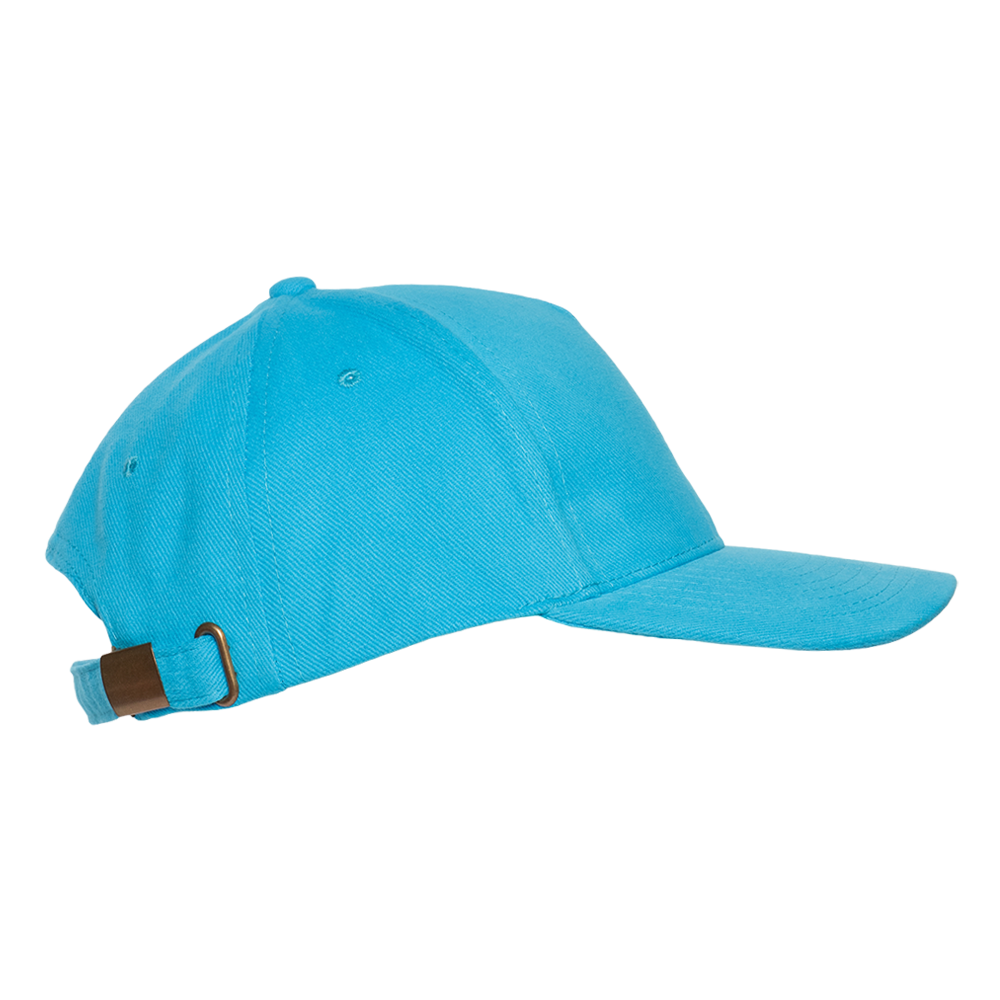 Бейсболка STAN 5 клиньев хлопок 280, 03, Бирюзовый,  (32)  (56-58)