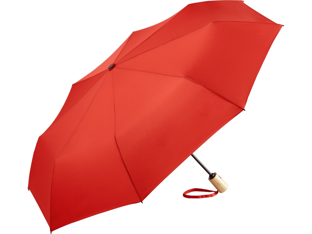 Зонт складной из бамбука ÖkoBrella полуавтомат с логотипом FARE | Print Logo