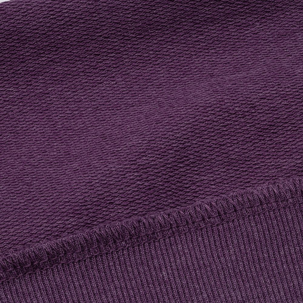 Толстовка с капюшоном унисекс Hoodie, фиолетовый меланж, размер S