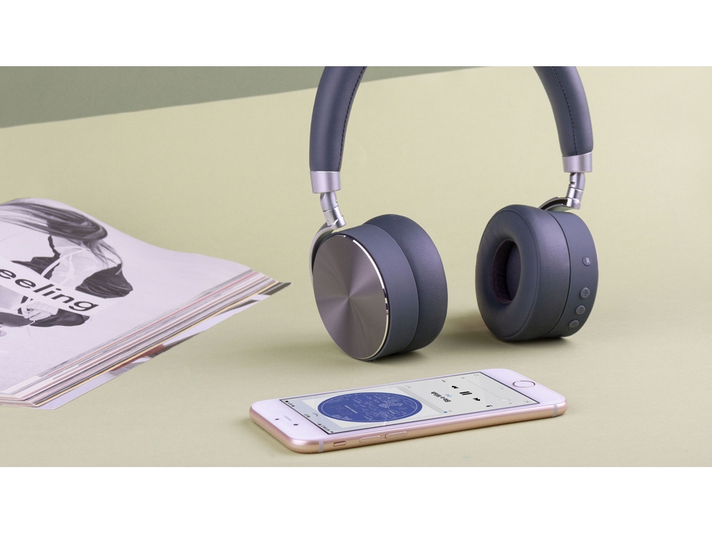 Беспроводные наушники Rombica mysound BH-13 Gray ANC, серый (Р)