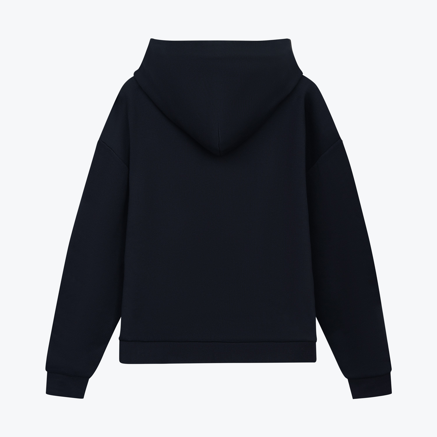 Худи релакс унисекс Баланс, с начесом, синий, размер 3XL/4XL